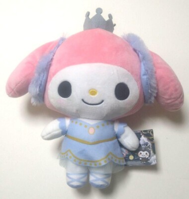 RARE Sanrio My Melody Yurukawa L Plush doll SWAN LAKE ver. from