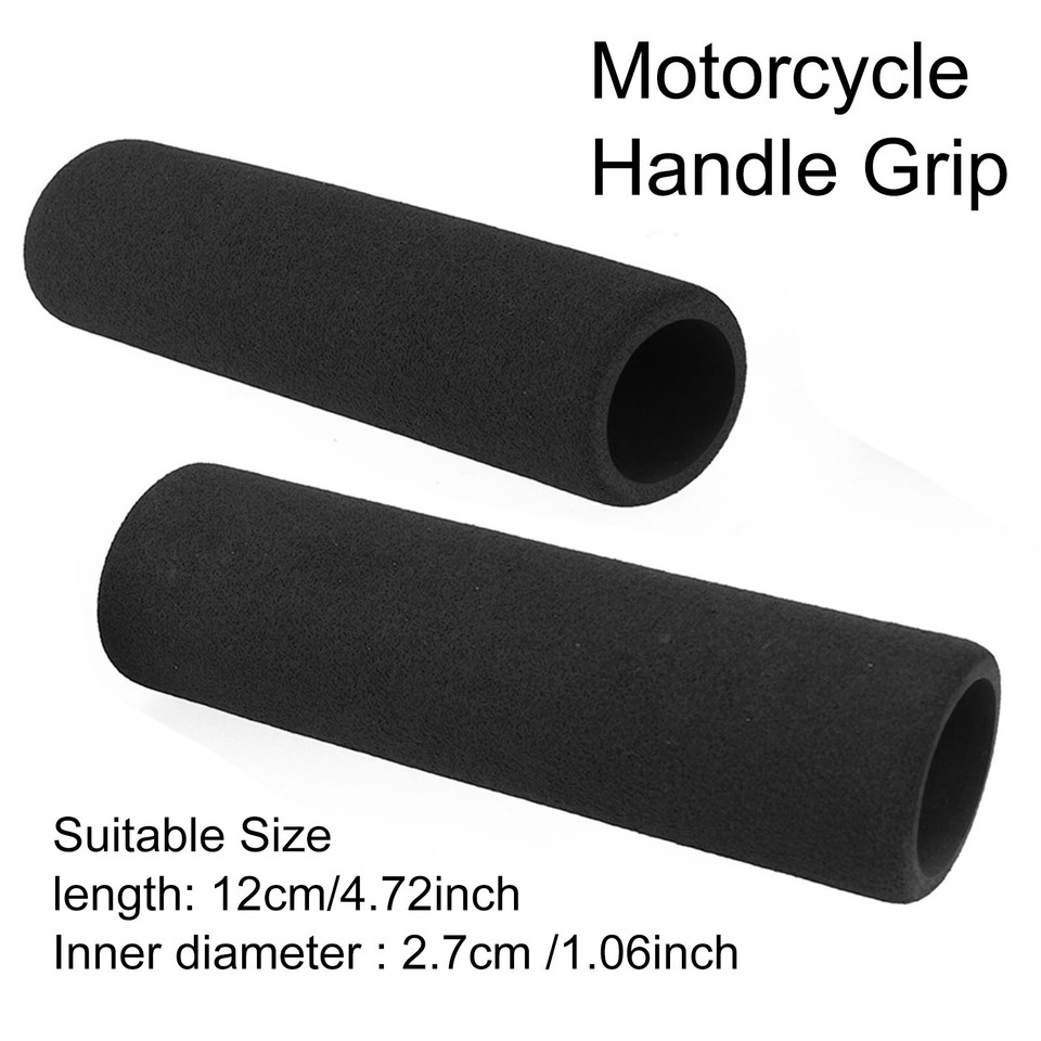 Comfortable Motorcycle Foam Grip Covers Reduce Hand Numbness and
