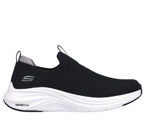 AMPLIO Ajuste Hombre Skechers Vapor Foam Covert más ligero 232629 Negro/Gris Nuevo - Imagen 2 de 6