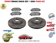 TOYOTA MR2 T BAR GT 2.0 + TURBO 1991- FRONT 275mm BRAKE DISCS SET + PADS KIT