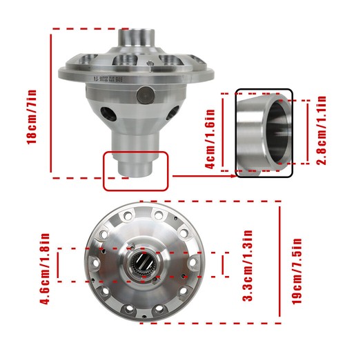 9" Inch 31 Spline Posi Unit - Trac Lok Loc - Traction Lock - 9 Inch For Ford - Foto 2 di 10