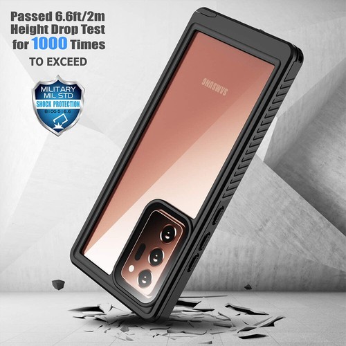 Für Samsung S24FE S22 S21 S20 Ultra Note20 Handy Schutz Hülle Tasche Wasserdicht - Picture 7 of 12