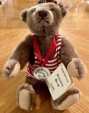 4 STEIFF 1996 WIGGINS BEAR EXCLUSIVE FOR THE TEDDY BEAR MUSEUM OF NAPLES LE500