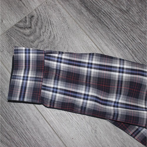 Banana Republic Mens Button Front Plaid Shirt-Blue/Black-Size Large-16-16.5 - Picture 6 of 9