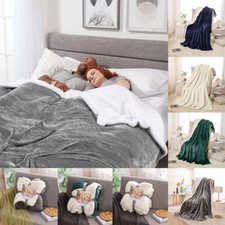 Kuscheldecke Tagesdecke Wohndecke Flanell Dec...