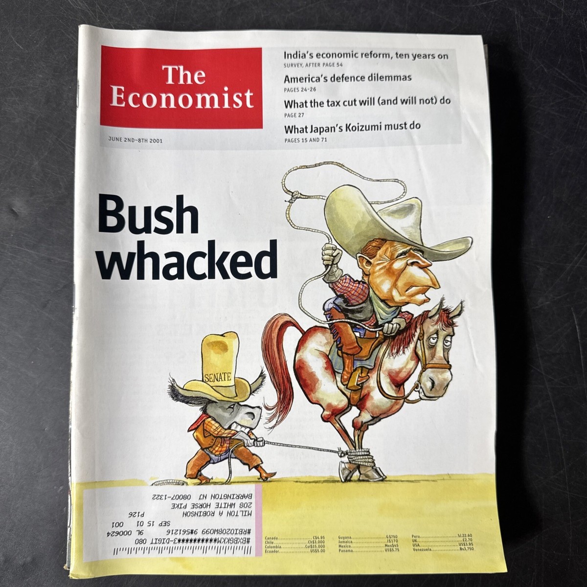 The Economist Magazines Lot Of 12 (2001) *3 | eBay