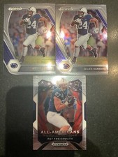 Pat Freiermuth rookie card all-americans PRIZM Miles Sanders PSU Penn State LOT