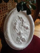 Stucco - Geschenkidee -Stuckbild Engel Medaillon 101-255  " aus Stuck Geschenk