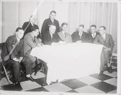 Three taken conditionally three franchies still left open score- 1926 Old Photo