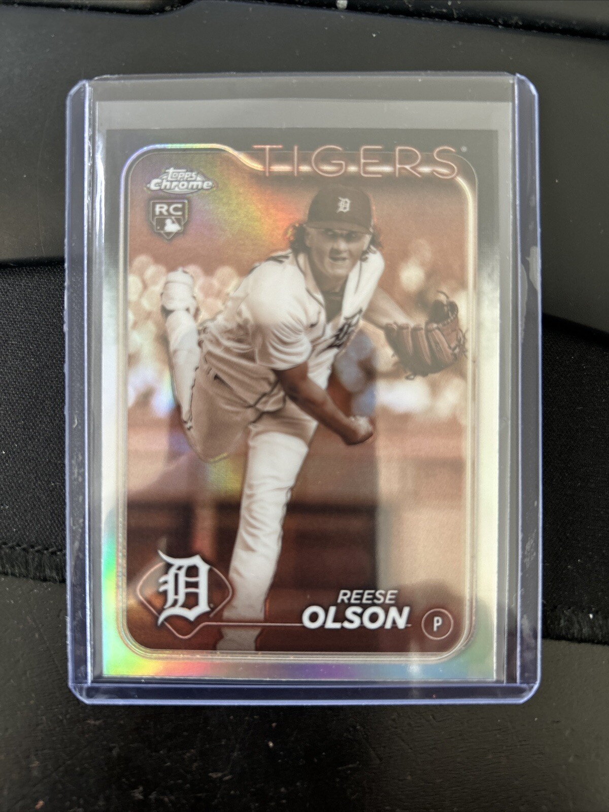 2024 Topps Chrome - Sepia Refractor #40 Reese Olson (RC) BE