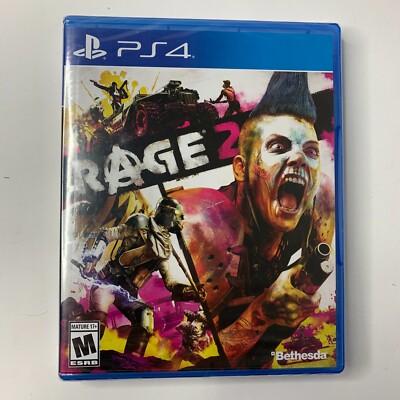 PS4 Rage 2 -  Standard Edition (Sony PlayStation 4, 2019) Brand New Sealed