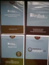 Creative Memories Story Book Creatorplus 3, memory manager 3, digital embellishm