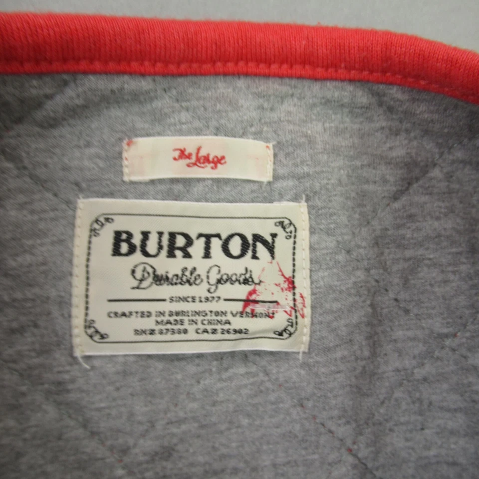 Suéter Burton Mujer Grande Manga Larga Pullover Cuello Redondo Suave Foto 4 de 4