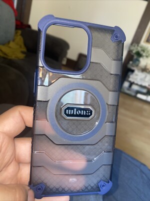 Wlons iPhone 15 Pro Max Case Blue