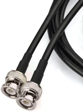 BNC Male to BNC Male RG58 Jumper Cable 6M For CB Two Way Radio UHF VHF Ham Radio