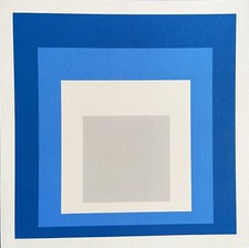 Josef Albers Litografia Guggenheim Museum (Piet Mondrian.Jean Hans Arp)
