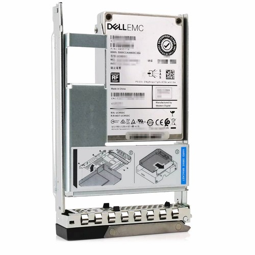 NEW 800GB DELL/Hitachi R240 R350 R450 3.5" PowerEdge 12G SAS 14G 15G Server SSD - Afbeelding 4 van 5
