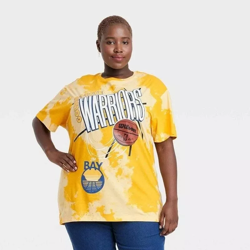 Golden State Warriors Tie Dye Tee, Junk Food Clothing