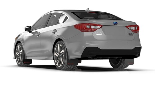 Rally Armor Fits 20-22 Subaru Legacy Black UR Mud Flap W/ White Logo - Picture 6 of 9
