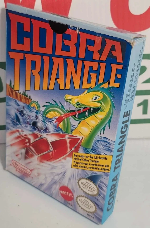 Cobra Triangle (Nintendo Entertainment System, 1989)CIB, Untested - Image 4 of 4