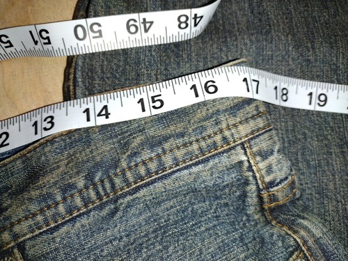Vintage Mens BKE 67 Austin Distressed Rust Wash Jeans Size 34 x 30 - Picture 14 of 17