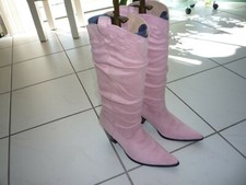 Damenschuhe, Stiefel von Bullboxer, Gr. 38. Neu  ,Veloursleder rosa