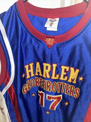 Harlem Globetrotters Basketball Authentic Jersey SWEET J 17 Sz M