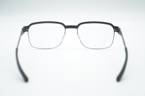 NEW MYKITA M BUDDY SILVER/BLACK CLEAR COL52 AUTHENTIC EYEGLASSES FRAMES 54-18 - Picture 5 of 5