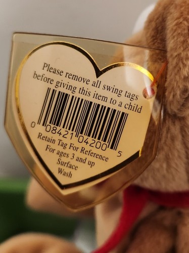 Ty 1997 Teddy Style 4200 Beanie Baby Bear 1996 very rare - Picture 3 of 7