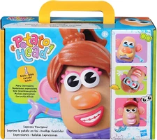 Potato Head Express Yourspud Playset with 1 Potato Body and 32 Accessories