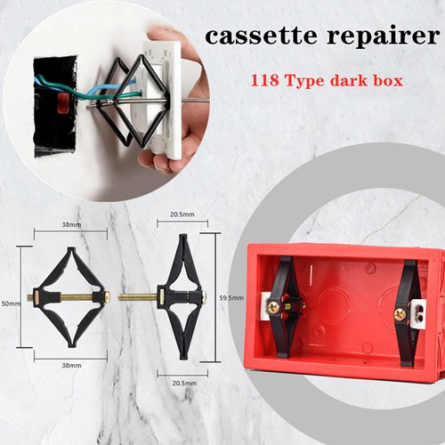 10Pcs Wall Mount Switch Screw Socket Cassette Box Repair Tool Fixed Support Rod - Picture 8 of 8