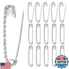 Rhinestone Safety Pins, Decorative Brooches for Women, Diamond Pins for Cloth