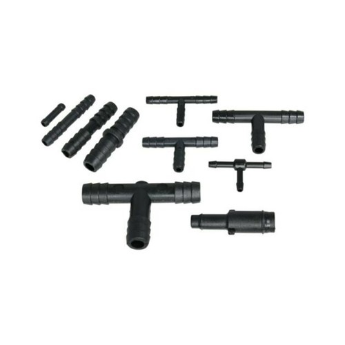 113X Hose Joiner Connector Mender Pipe Fuel Diesel Air Straight Elbow T Y X Type - Picture 5 of 7