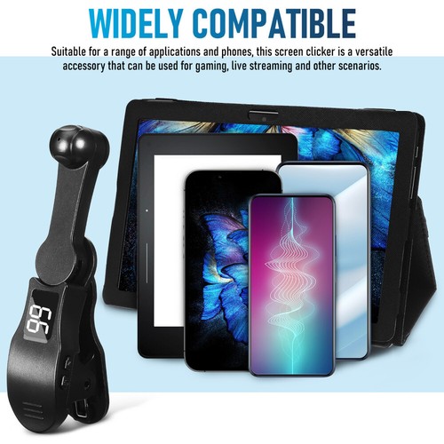 Mobile Phone Clicker Screen For Broadcasting Portable Smartphone Tool - 第 6/11 張圖片