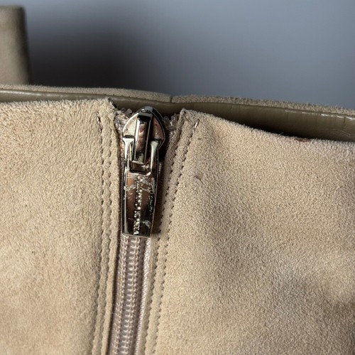 Vince Camuto Tan Suede Rinvalla Bootie Womens 9 Pointed Toe Western - Picture 7 of 12
