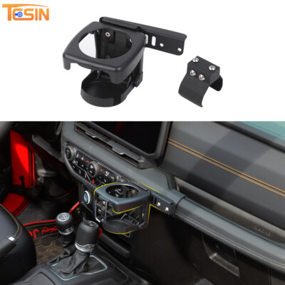 Multi-Function Drink Cup Phone Holder for Jeep Wrangler JL JT 2024+ Accessories