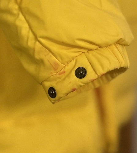Zara Kids + Girl Boy Jacket Down Hooded Coat Bright Yellow Size M, Worn once - Picture 3 of 7