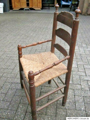 Binsenstühle, Esche, um 1800 Rheinland - Bild 6 von 9