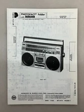 Soundesign 4677 Service Manual Sams Photofact Free Shipping