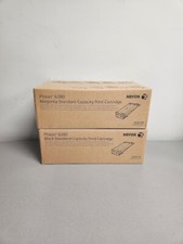 Xerox 106R01391 Black 106R01389 Magenta High Yield Toner Phaser 6280 Lot of 2