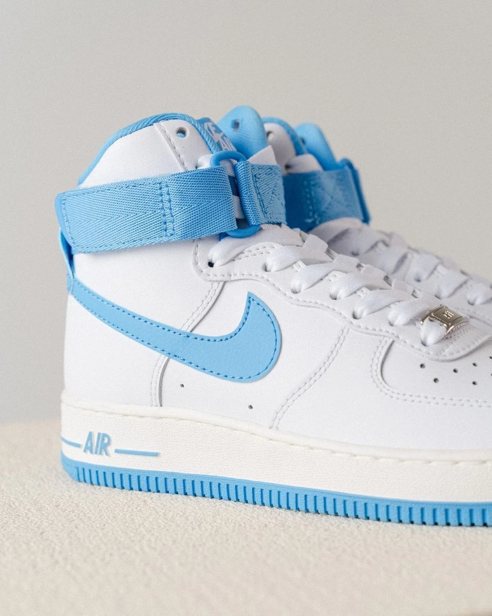 Nike air force 1 top high retro qs blue