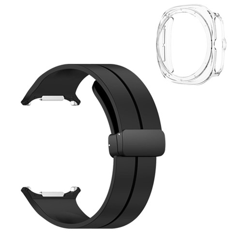 Do Samsung Galaxy Watch Ultra 47mm 2024 2025 PC Case Screen Cover Silikonowy pasek - Zdjęcie 24 z 31