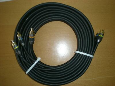Monster MV 2 CV 2 m, Componenten Kabel, YUV, Video Kabel, vergoldet