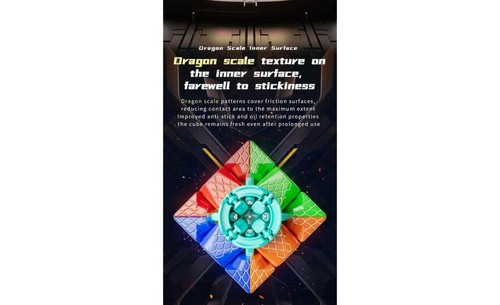 MoYu RS3 M V5 3x3 Magnetic (Ball-Core UV Coated + Robot Display Box) Speed Cube - Picture 21 of 24