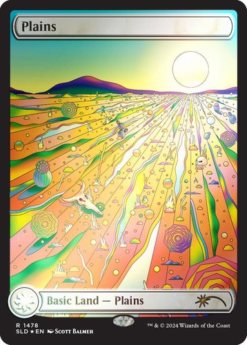 🌟 Plains 0888 FOIL Secret Lair Bonus Card 🌟 | eBay