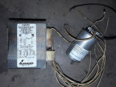 ADVANCE CORE AND COIL BALLAST KIT, 71A5750-001D, 250 W, M-58 HALIDE, 400 V