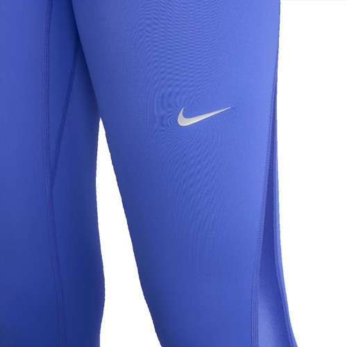 NIKE PRO LEGGINGS DONNA DRI-FIT TRAINING VITA MEDIA LUCIDO BLU TAGLIA S #FB5700-NUOVI CON ETICHETTE - Foto 4 di 5