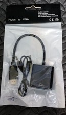 HDMI to VGA Adapter Plug and Play New