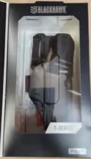 Blackhawk T-Series RH Black Duty Holster L2D Glock  Model 17 or 19   # 44N100BKR