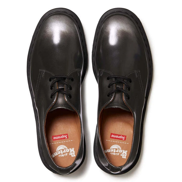 SUP-DM-1461-3EYE-BLK Supreme Dr.Martens 1461 3 Eye Shoe Black 